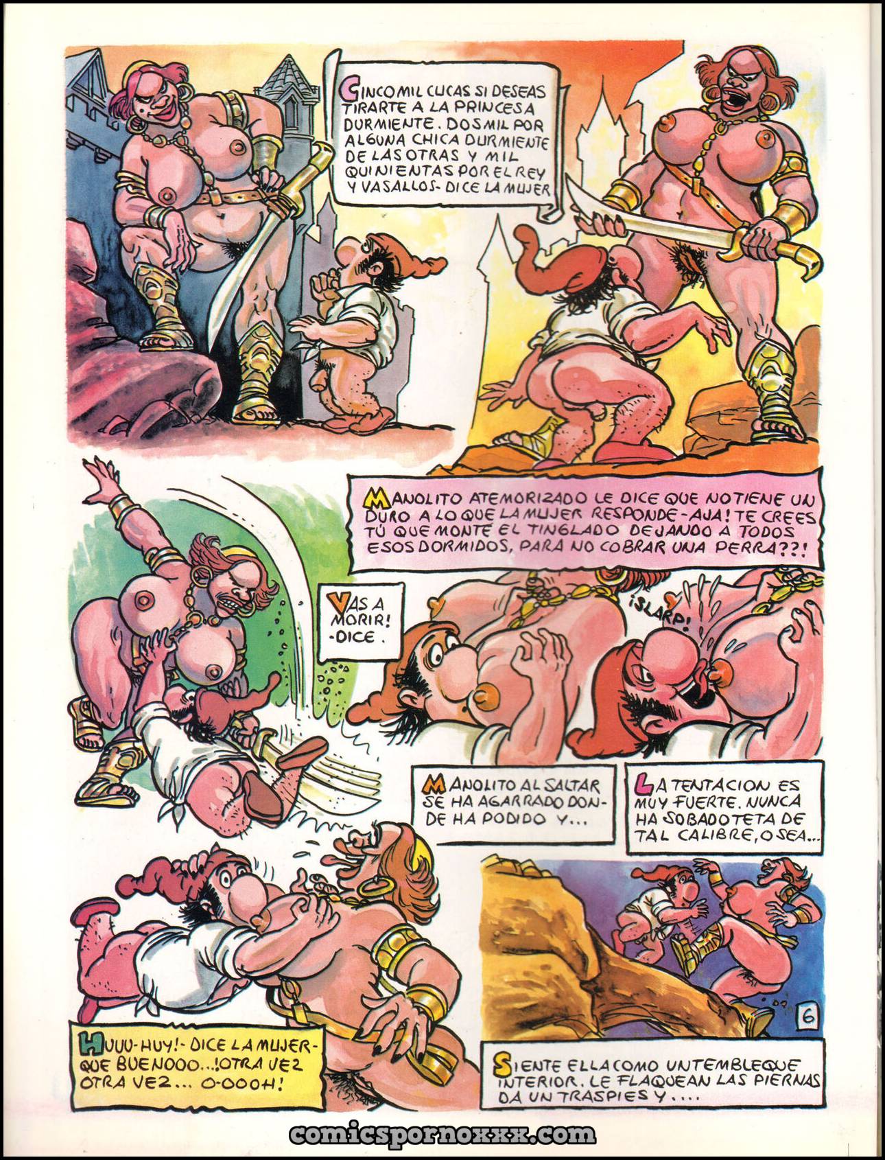 Comics Porno - Cuentos para Adultos Mayores de Manel - 7