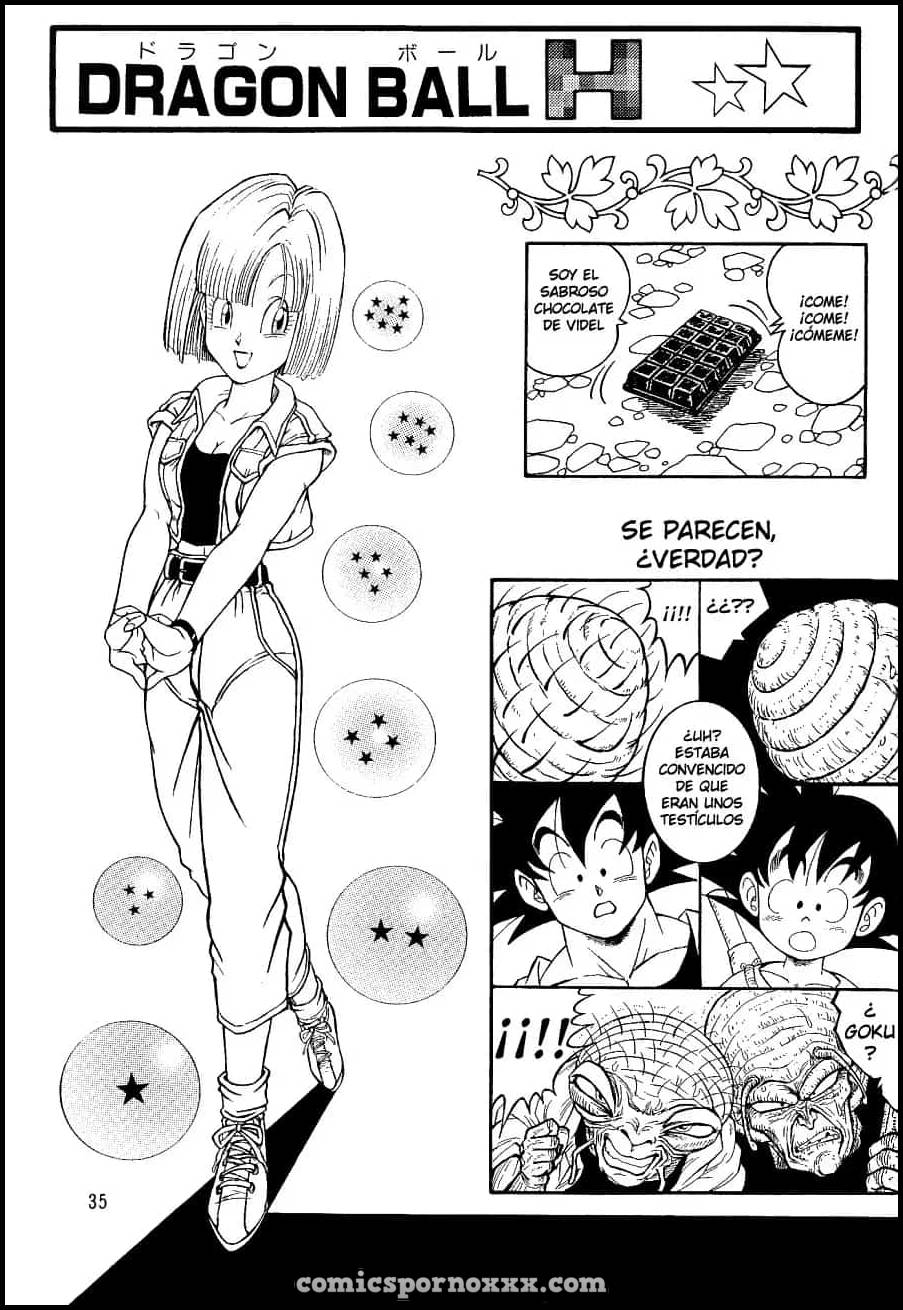 Historietas - Rehabilitación - Maki San Rehabilitation (Dragon Ball H) - 34